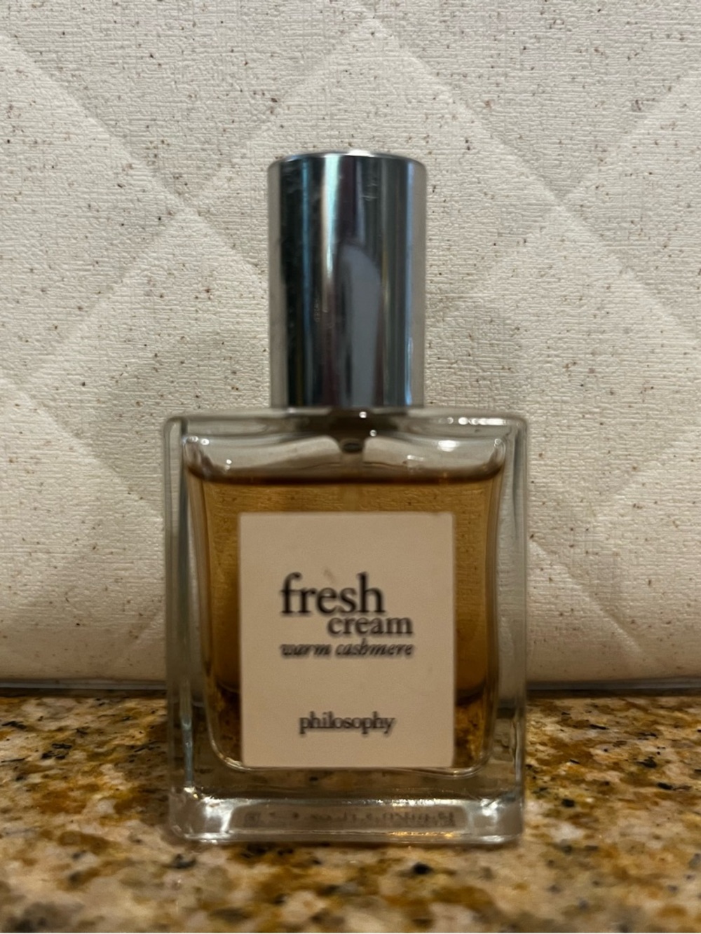 Philosophy Fresh Cream Warm Cashmere Travel Perfume 0.5 oz Partial Full - Picture 2 of 3